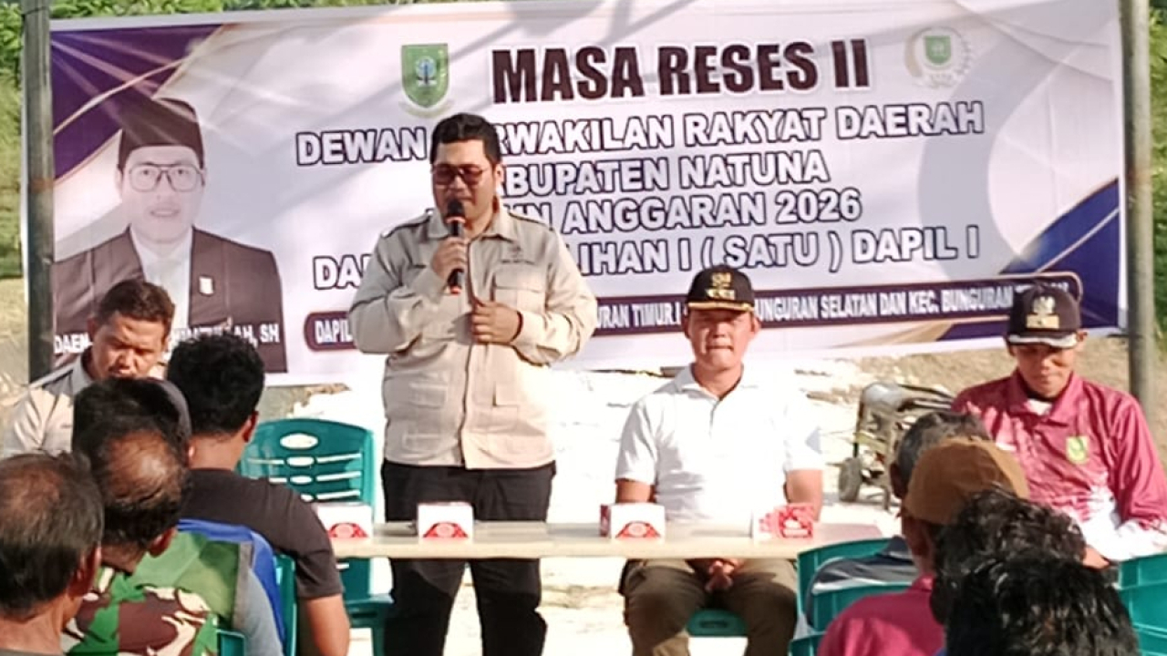 Reses wakil ketua I DPRD Kabupaten Natuna