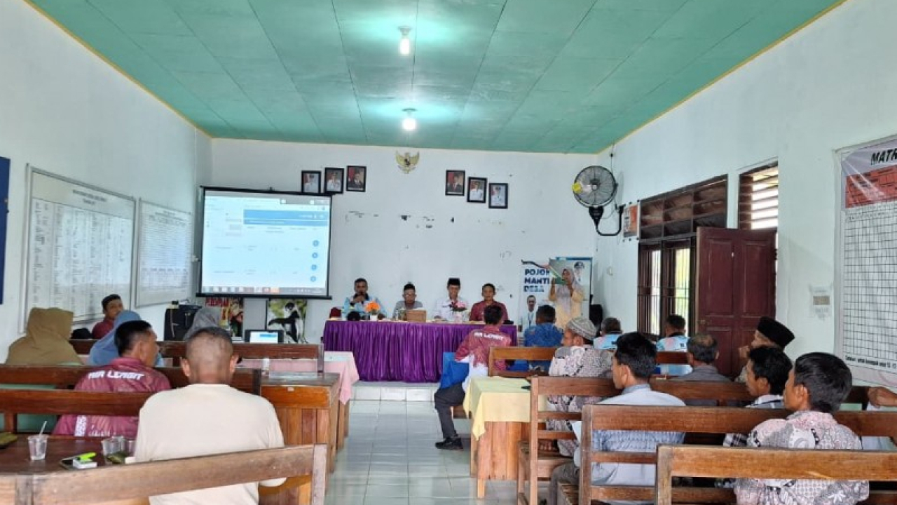 Musyawarah Desa Data Tunggal Sosial Ekonomi Nasional (DTSEN)