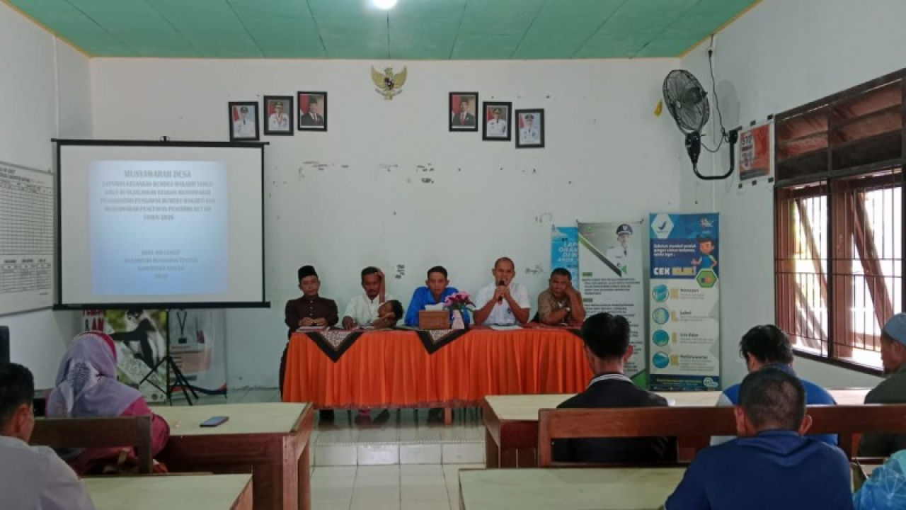 Musyawarah Desa Laporan Pertanggungjawaban BUMDes Makarti Tahun 2025