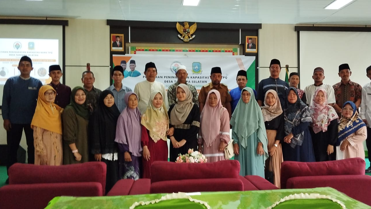Pemdes Tarempa Selatan Gelar Peningkatan Kapasitas TPQ