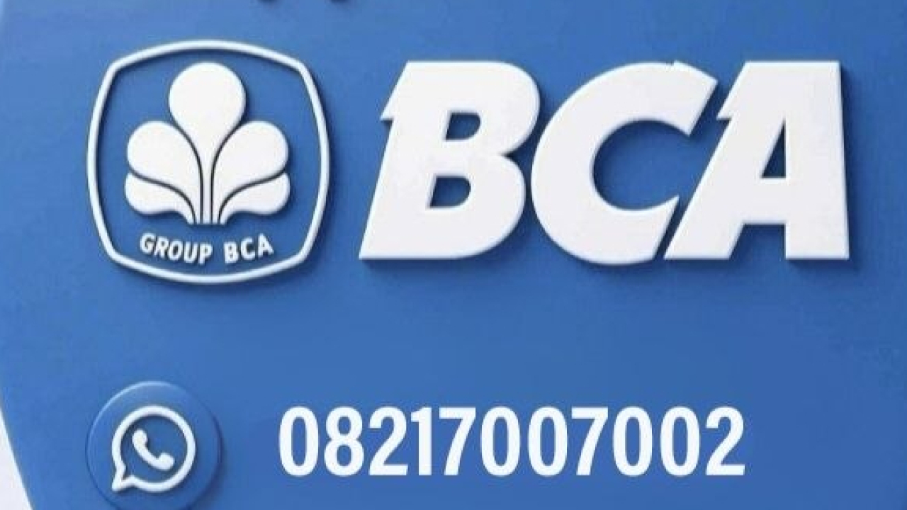 Layanan BCA KCP Kas Pegambiran Tlp/whatsap CS 08217007002