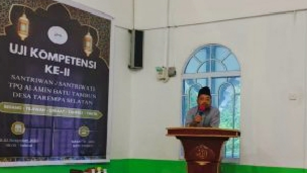 Uji Kompetensi Murotal dan Tahfiz: Langkah Desa Tarempa Selatan Tingkatkan Prestasi Santri