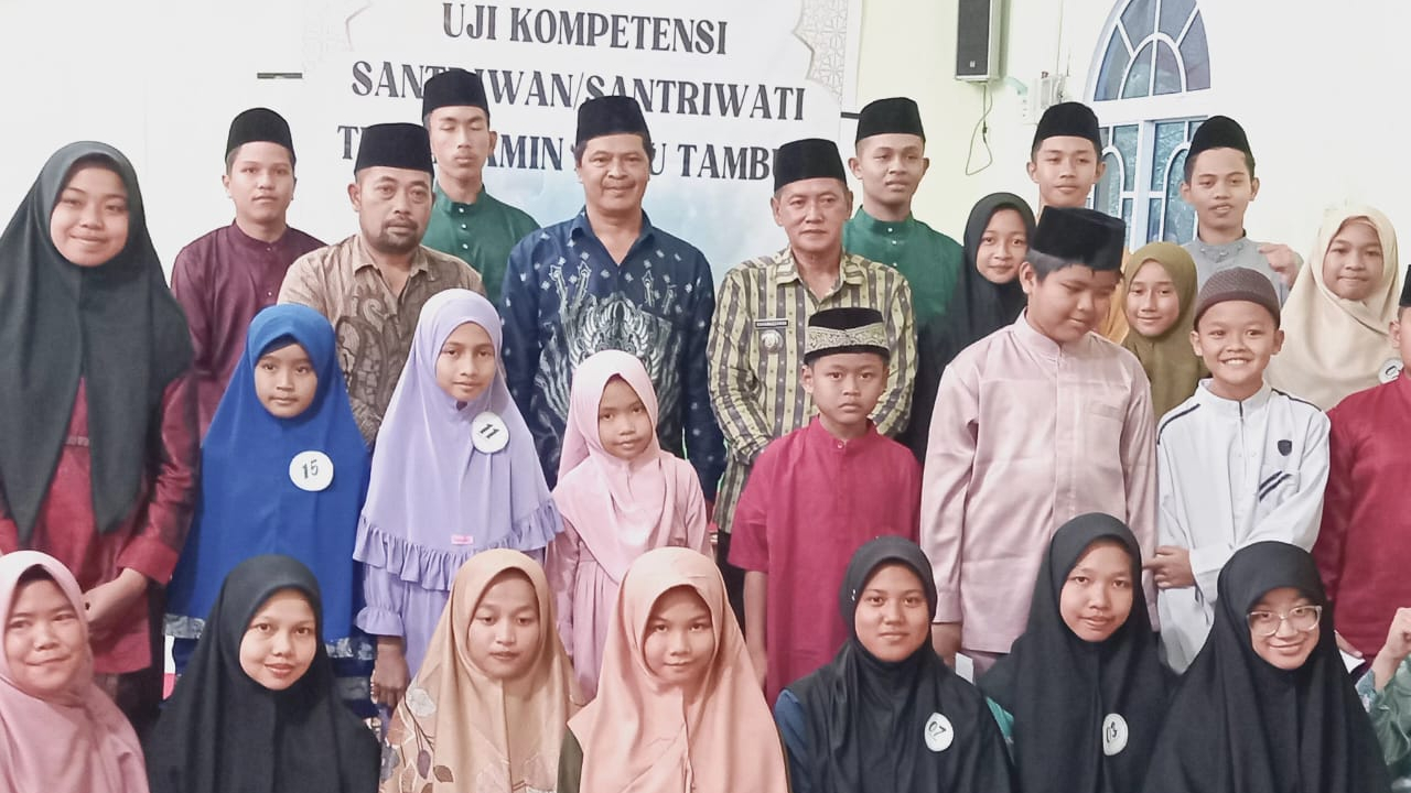 Pemerintah Desa Tarempa Selatan Dukung Uji Kopetensi Santri TPQ Al-Amin
