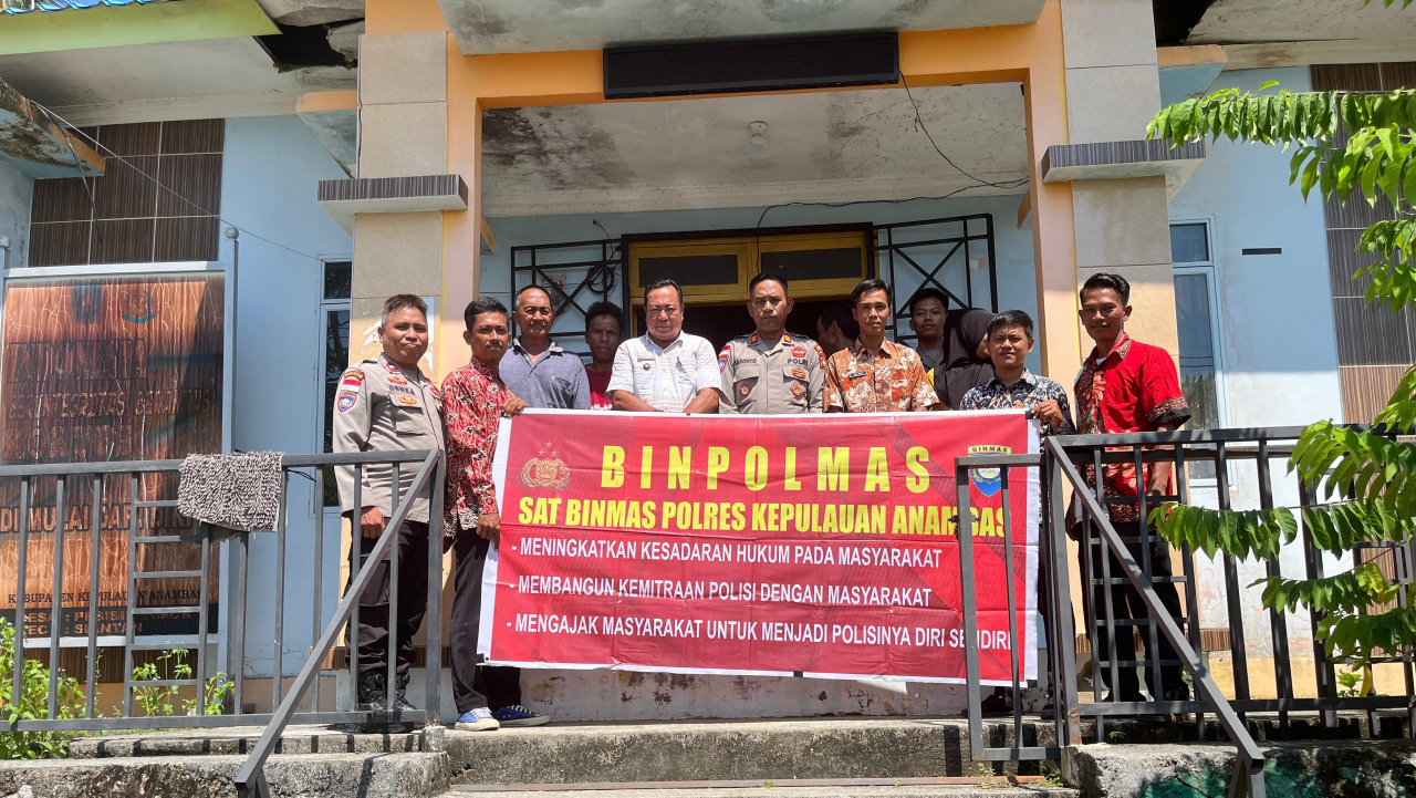 SOSIALISASI PENYULUHAN BINPOLMAS NARKOBA DI DESA PESISIR TIMUR