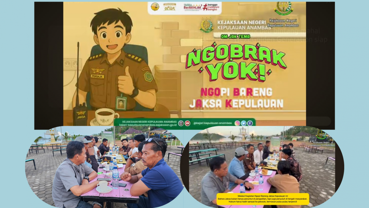 Jaksa Kepulauan Anambas dan Tomas Palmatak Berkolaborasi Membangun Desa Putik