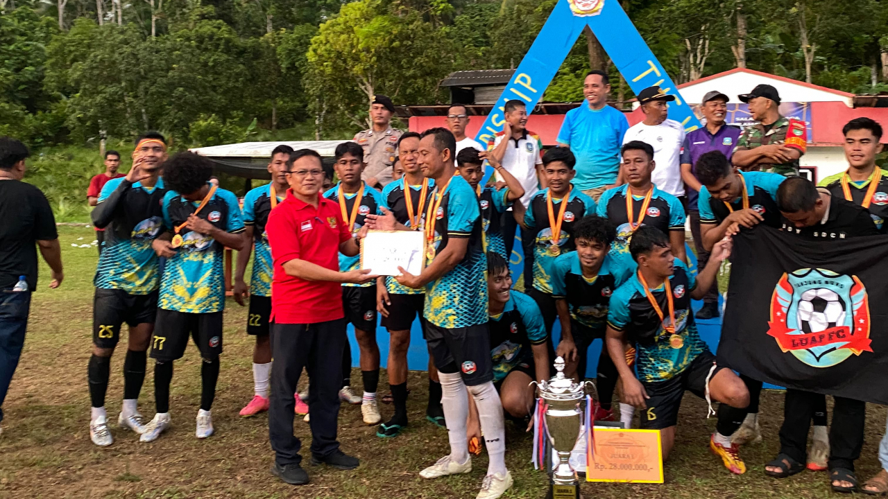 Turnamen HUT Karang Taruna Bima Sakti Desa Putik 2026 Resmi Ditutup, Luap FC Raih Juara I