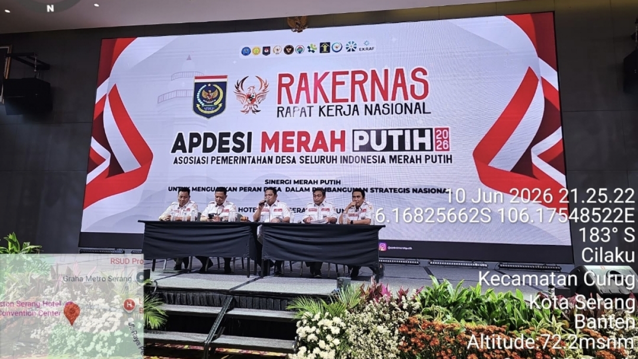 Pemerintah Desa Putik Hadiri Rakernas APDESI Merah Putih 2026