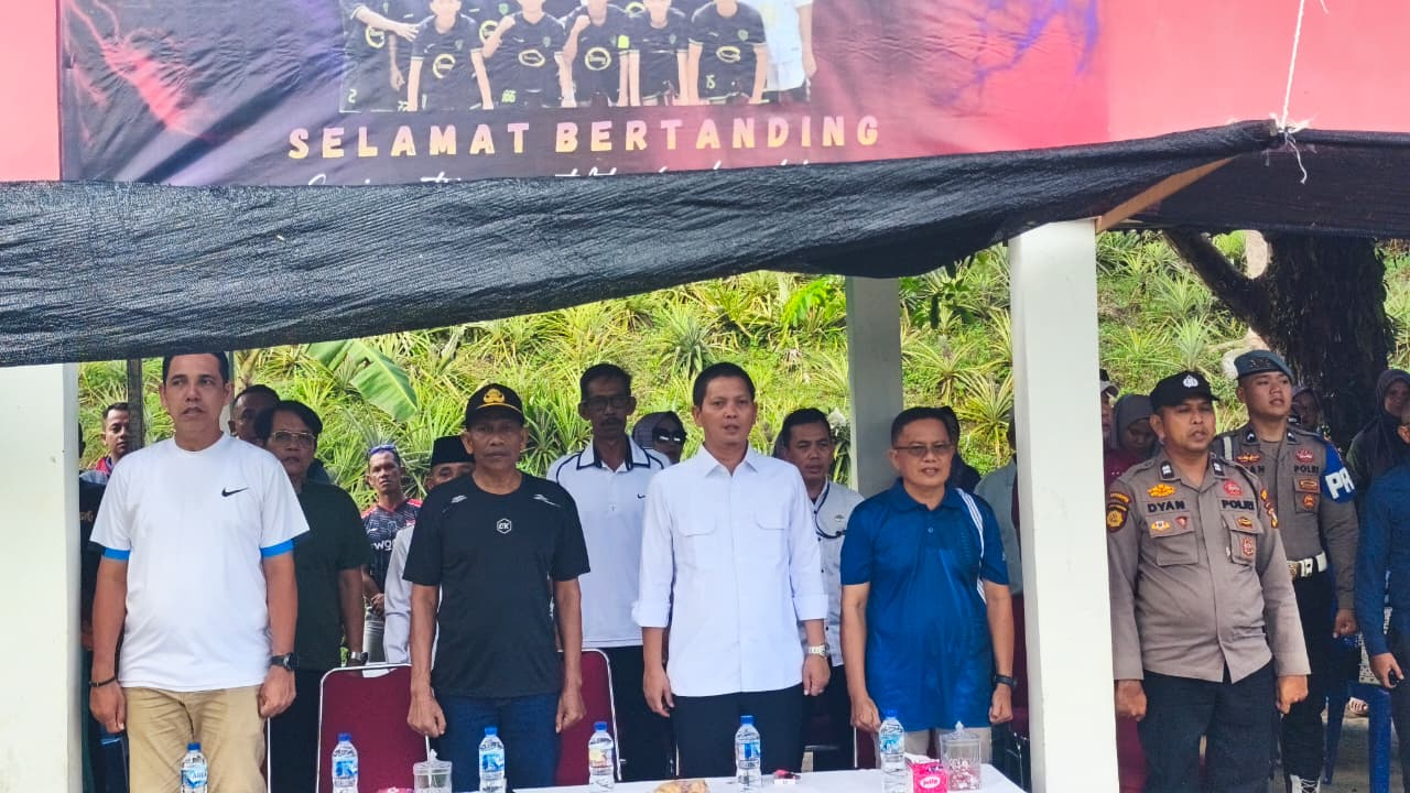 Wakil Bupati Anambas Resmi Buka Turnamen HUT Karang Taruna Bima Sakti Desa Putik 2026