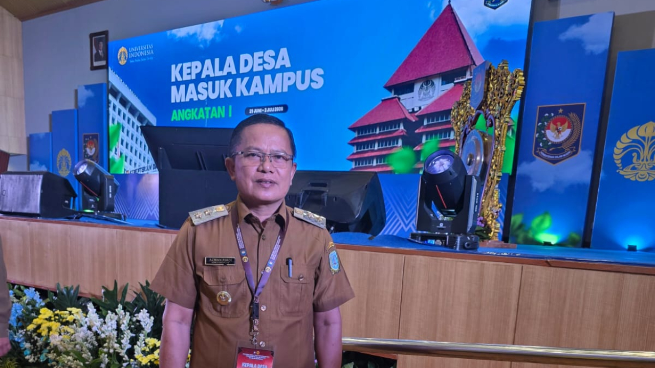 Kepala Desa Putik Wakili Kabupaten Kepulauan Anambas dalam Program Kepala Desa Masuk Kampus Kemendagri
