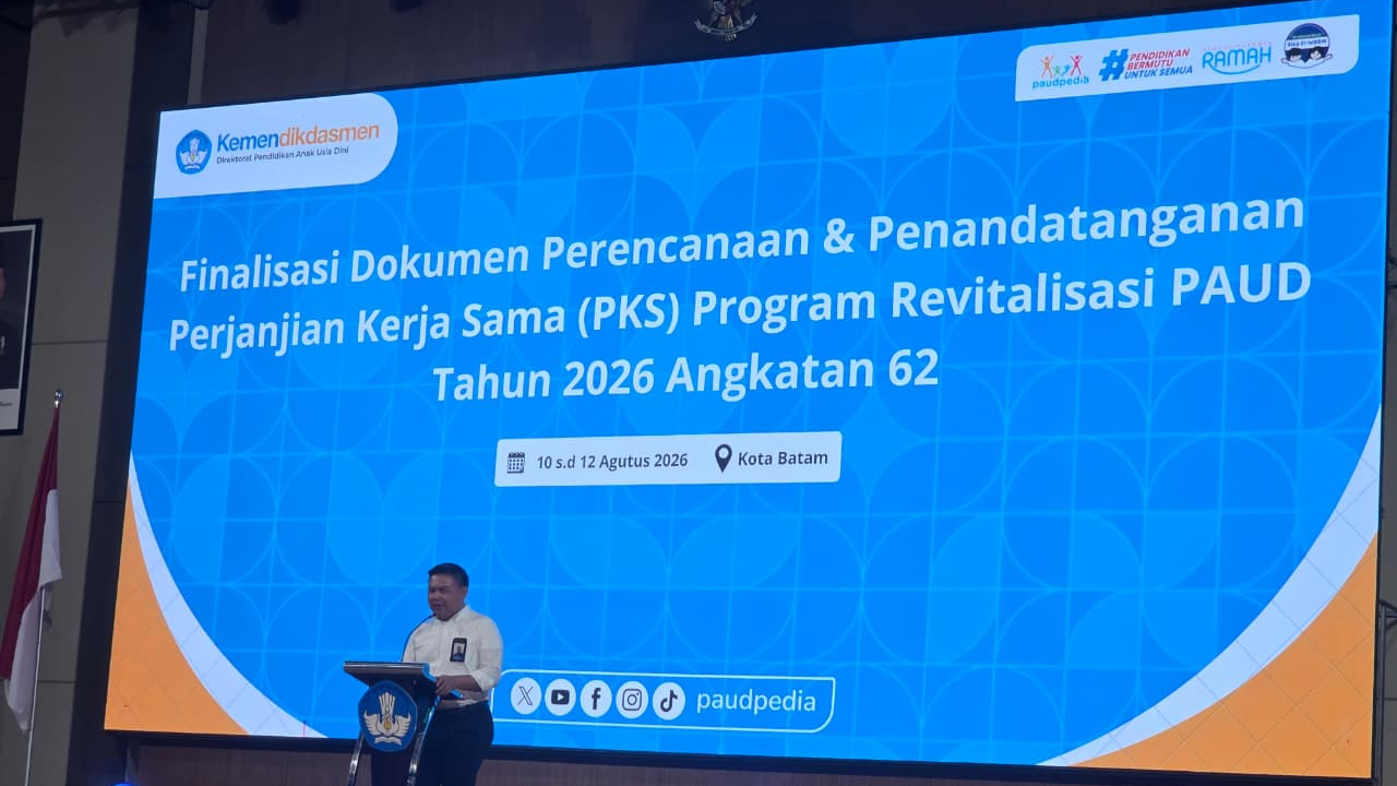 Kepala Desa Putik Hadiri Finalisasi Dokumen dan Penandatanganan PKS Program Revitalisasi PAUD Tahun 2026
