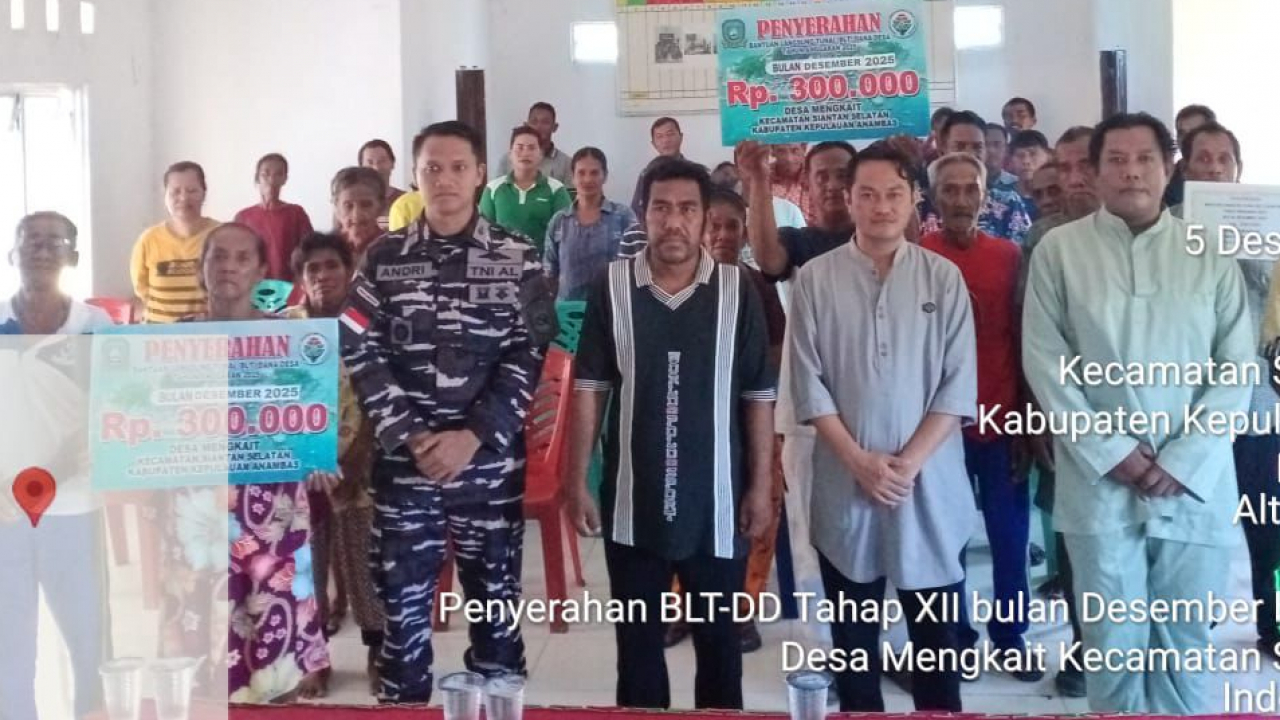 BLT Dana Desa Mengkait Tahap Akhir Disalurkan Desember 2025