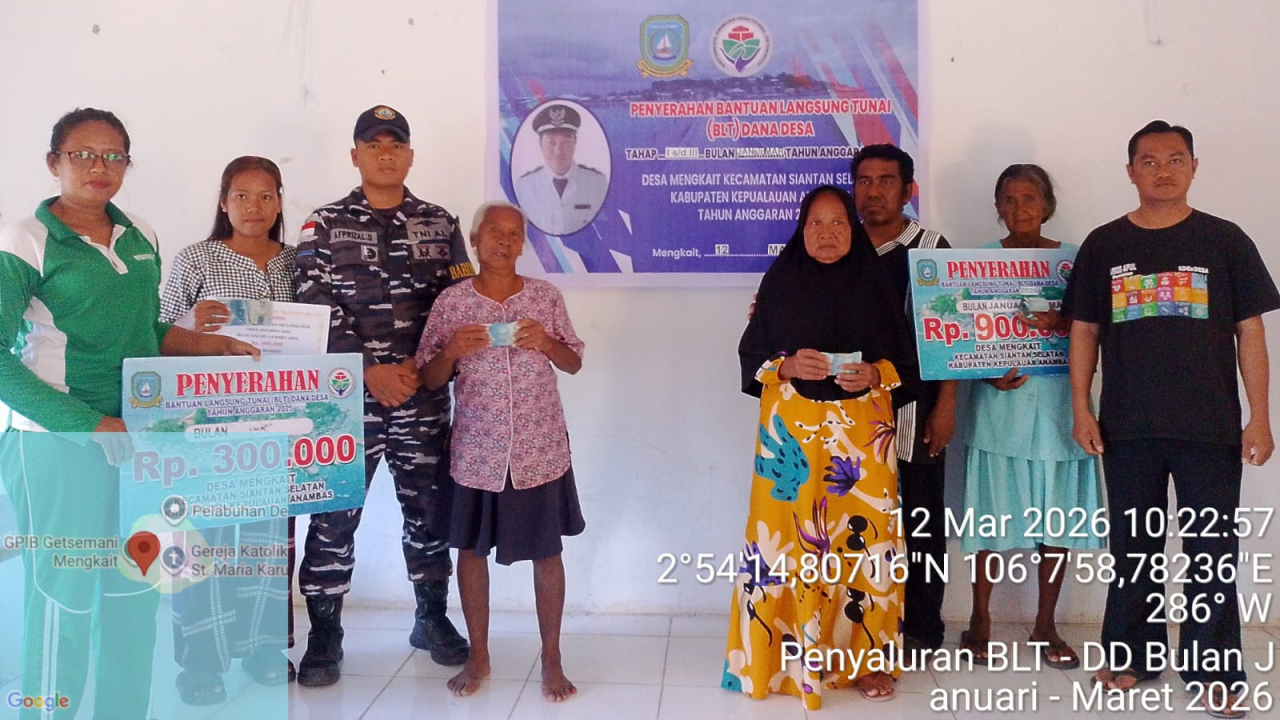 BLT Dana Desa Mengkait: 7 KPM Terima Rp900 Ribu