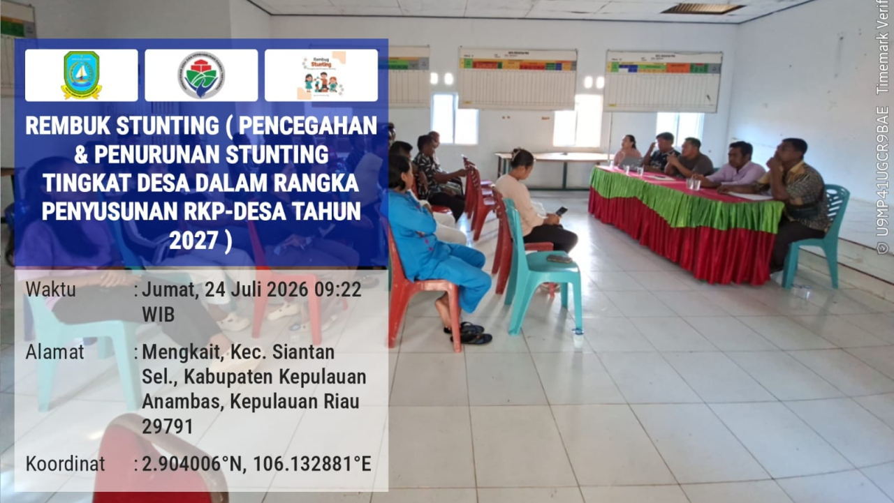 Desa Mengkait Gelar Rembuk Stunting untuk RKP Desa Tahun 2027