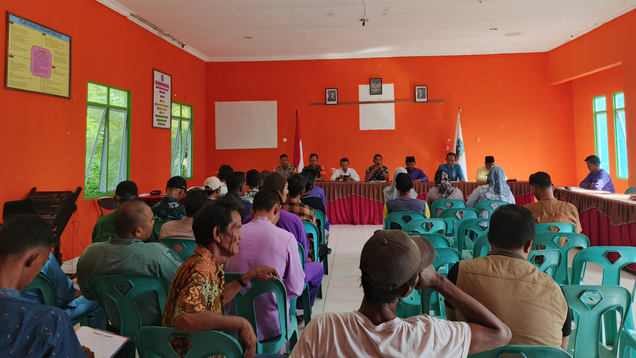 Musyawarah Desa Batu Berapit Bahas Swasembada Pangan