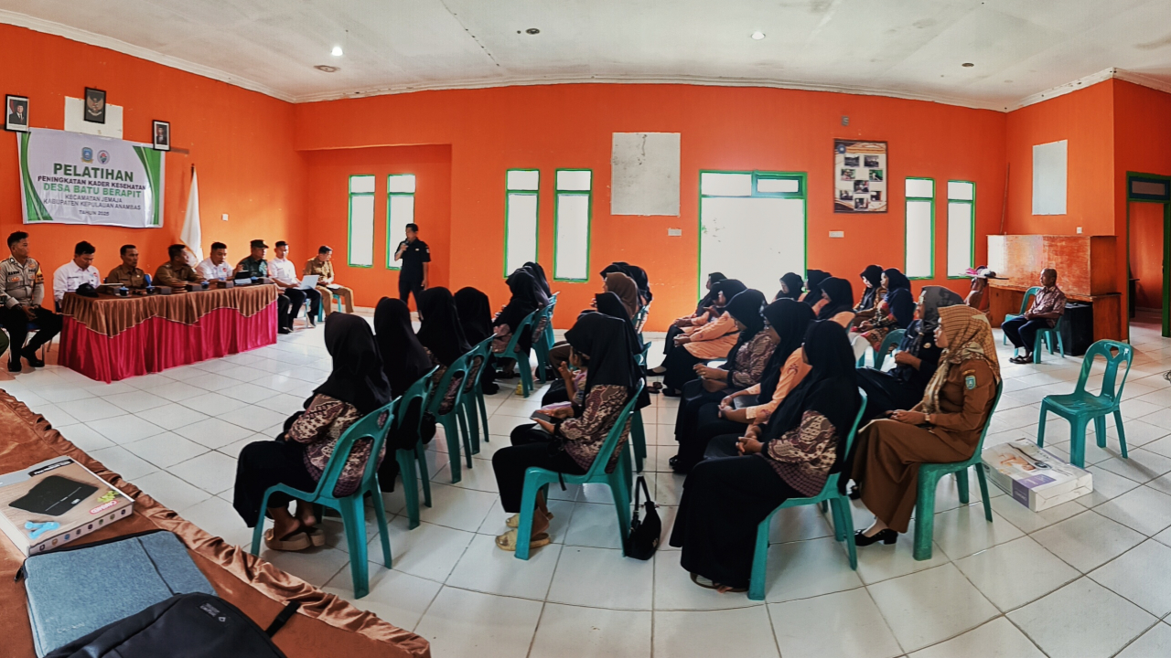 Pemerintah Desa Batu Berapit Tingkatkan Kapasitas Kader Kesehatan