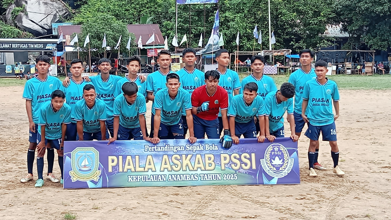 Desa Piasan Menang Telak 4–0 atas Desa Genting Pulur di Piala ASKAB PSSI Kepulauan Anambas 2025!