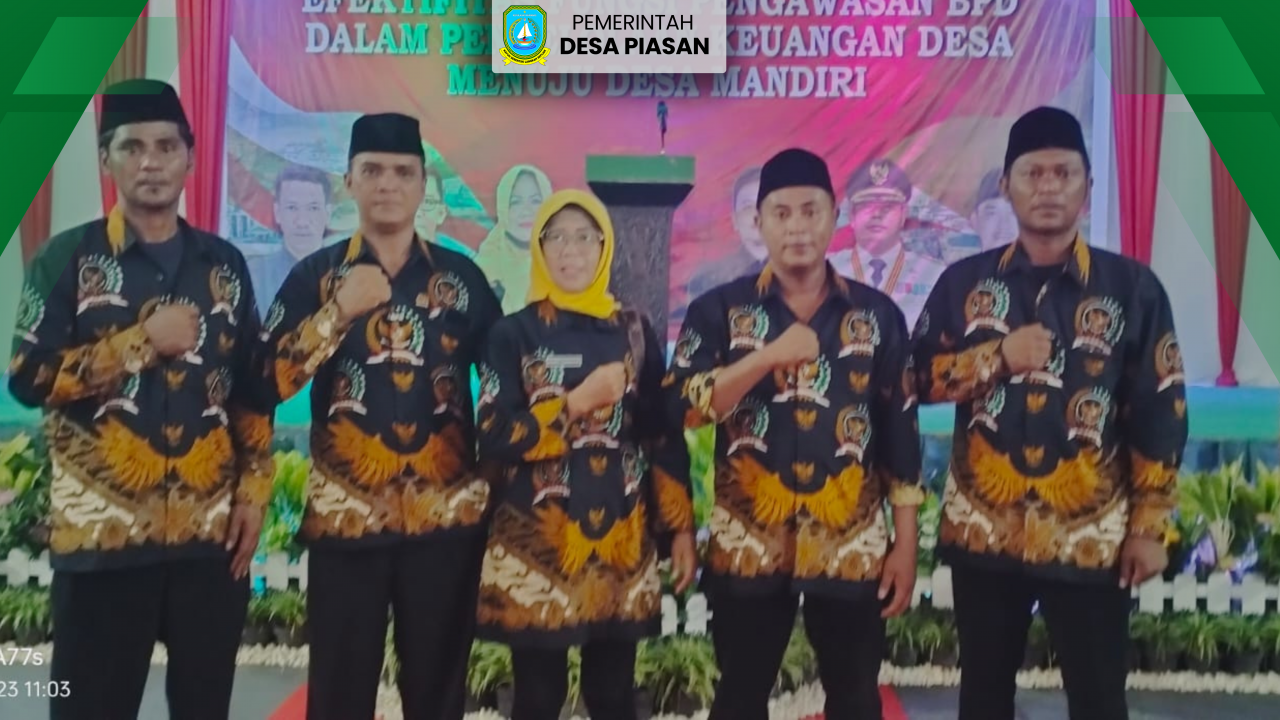 BPD Desa Piasan Ikuti RAKERDA PABPDSI Kabupaten Kepulauan Anambas