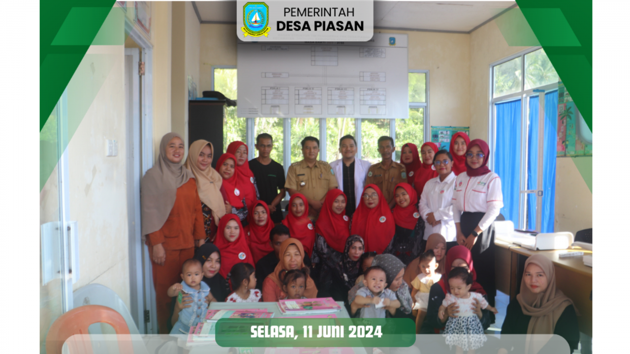 Desa Piasan Meluncurkan Program Ambisius dalam Penanganan Stunting