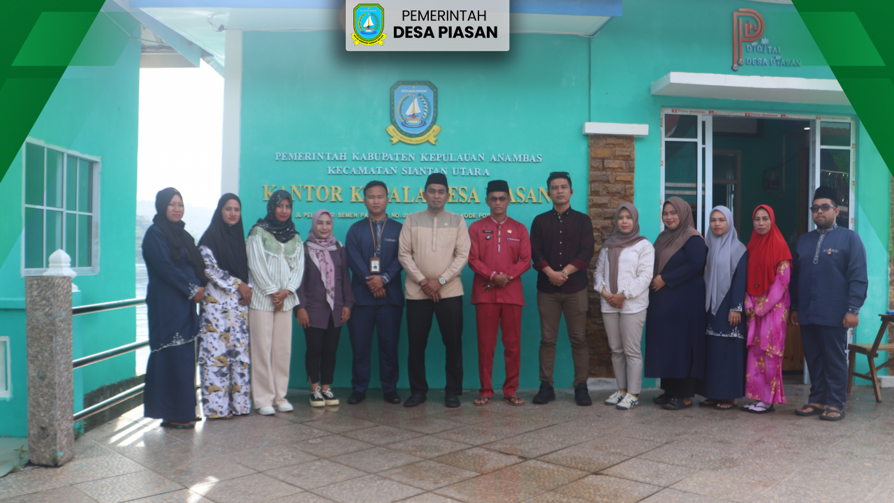 Desa Piasan Mendapatkan Monitoring Lapangan Dinas Pemberdayaan Masyarakat dan Desa