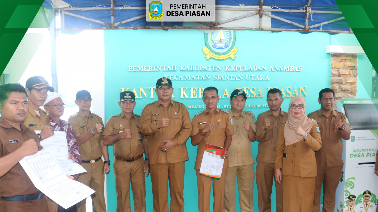 Peluncuran Sistem Digital Desa Piasan Mewarnai MOU Antara Tiga Desa dan Dinas Kependudukan dan Pencatatan Sipil