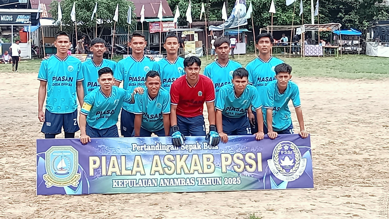Desa Piasan Kalah Adu Penalti dari Desa Putik di Ajang Piala Askab PSSI Kepulauan Anambas 2025