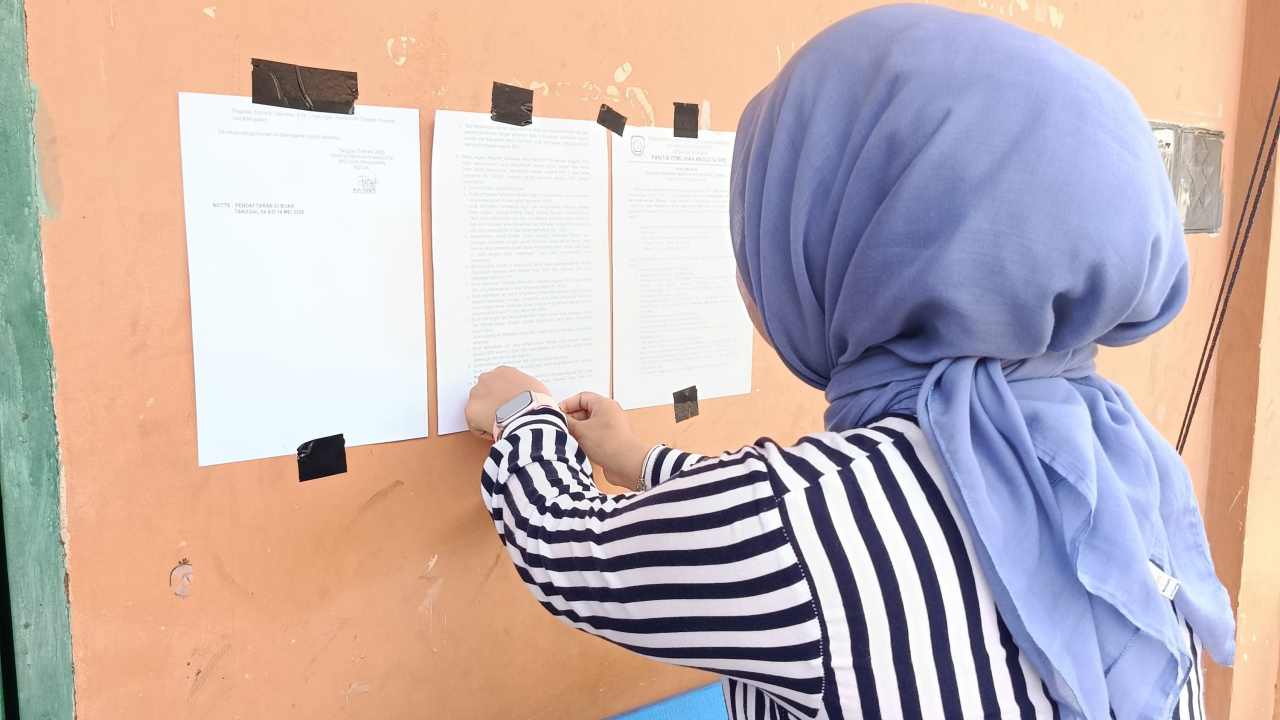 Tahap 1 Pengumuman Pengisian Anggota BPD Desa Payalaman