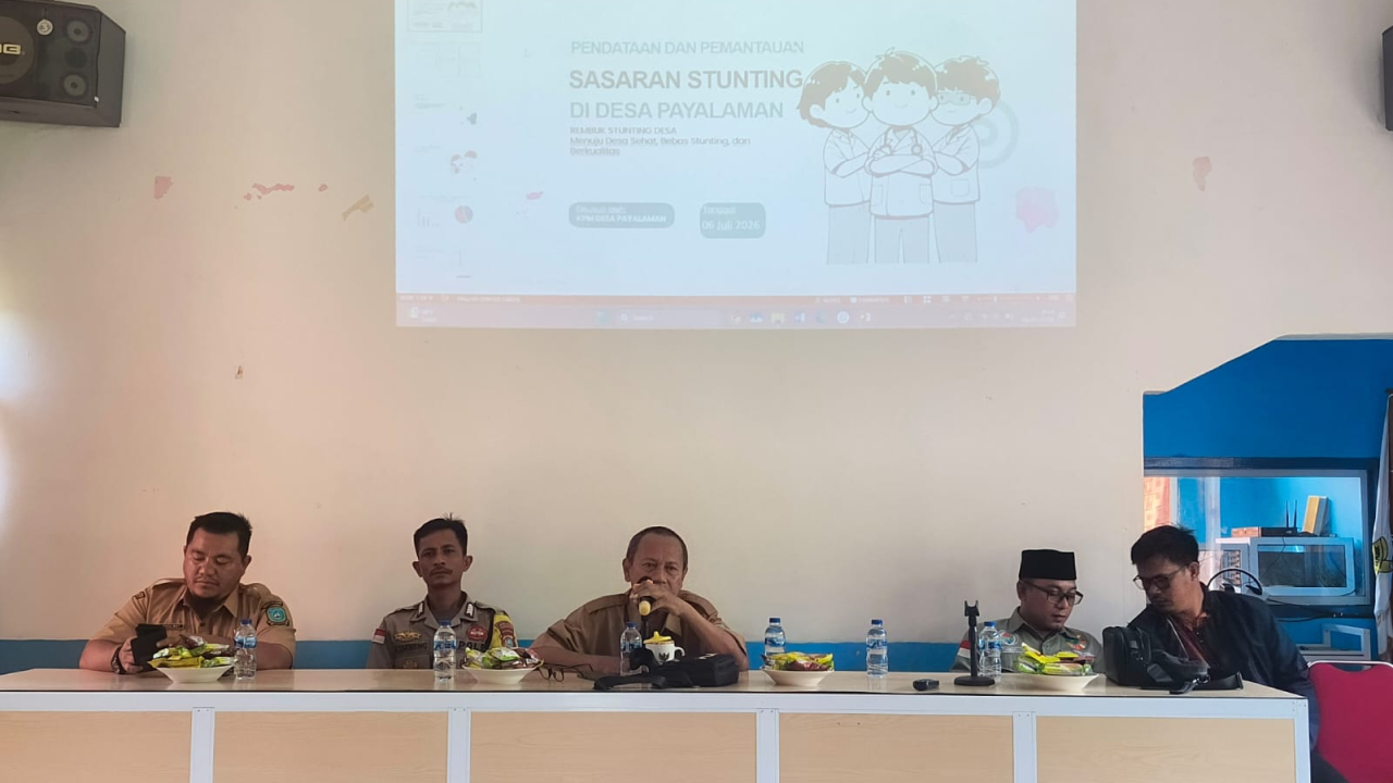 Rembug Stunting Desa Payalaman Tahun 2026 Perkuat Komitmen Pencegahan dan Penurunan Stunting