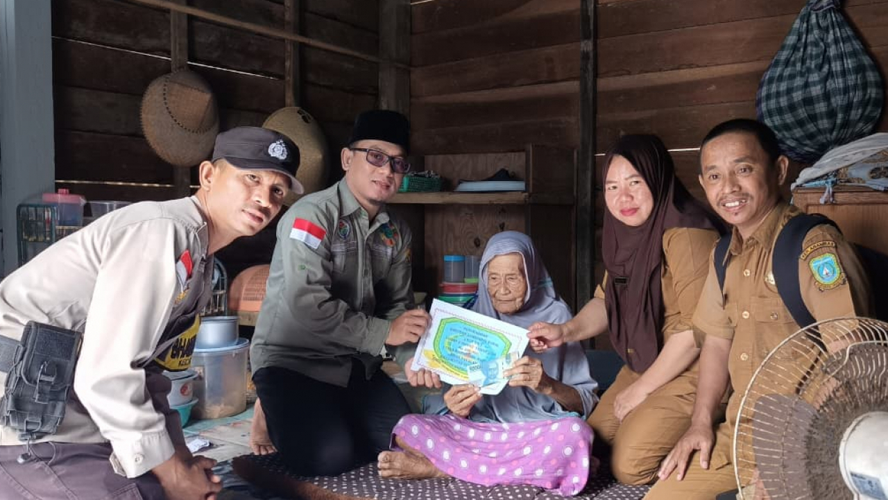 PEMBAGIAN BLT BULAN JANUARI-MARET PADA TANGGAL 16 MARET 2026