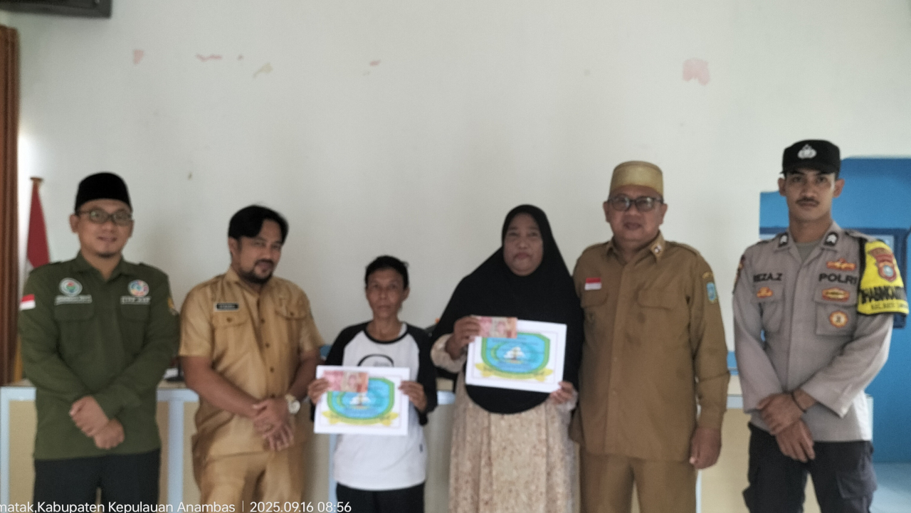 Pembagian bantuan langsung Tunai (BLT ) Tahap 9 TA.2025