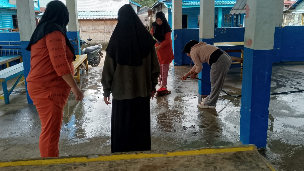 kegiatan gotong royong persiapan pemilu