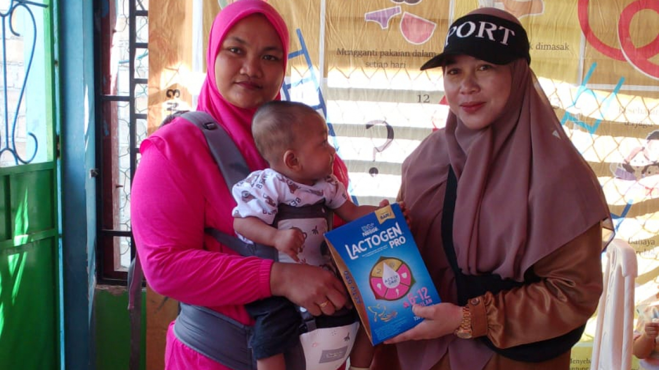 KEGIATAN RUTINITAS POSYANDU DI DESA PAYAMARAM  16 JUNI