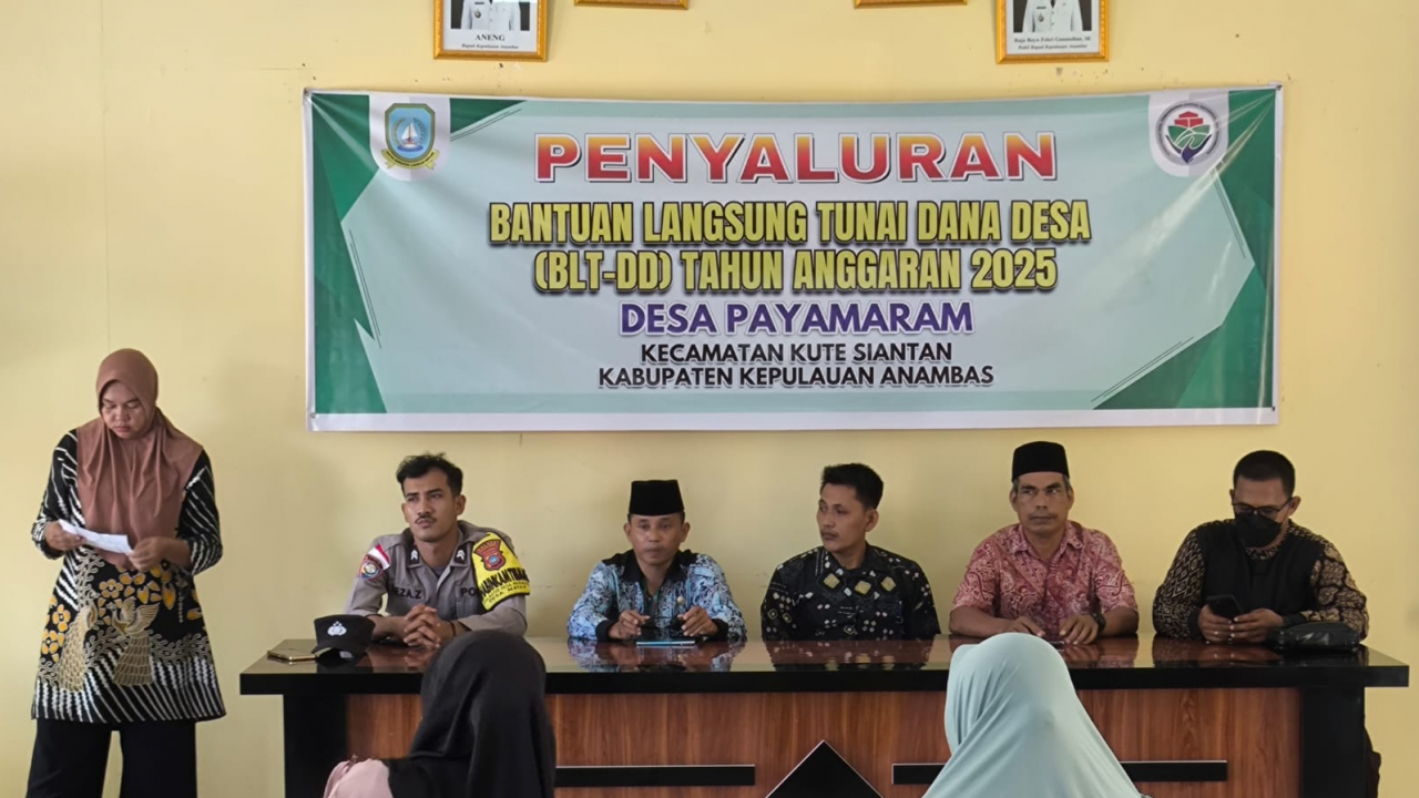 PENYALURAN BLT DD BULAN DESEMBER 2025