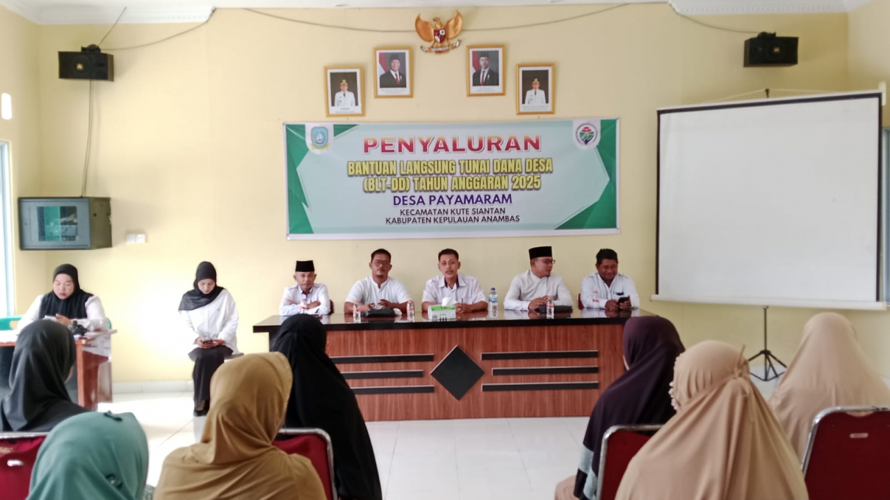 PENYALURAN BLT DD BULAN SEPTEMBER 2025