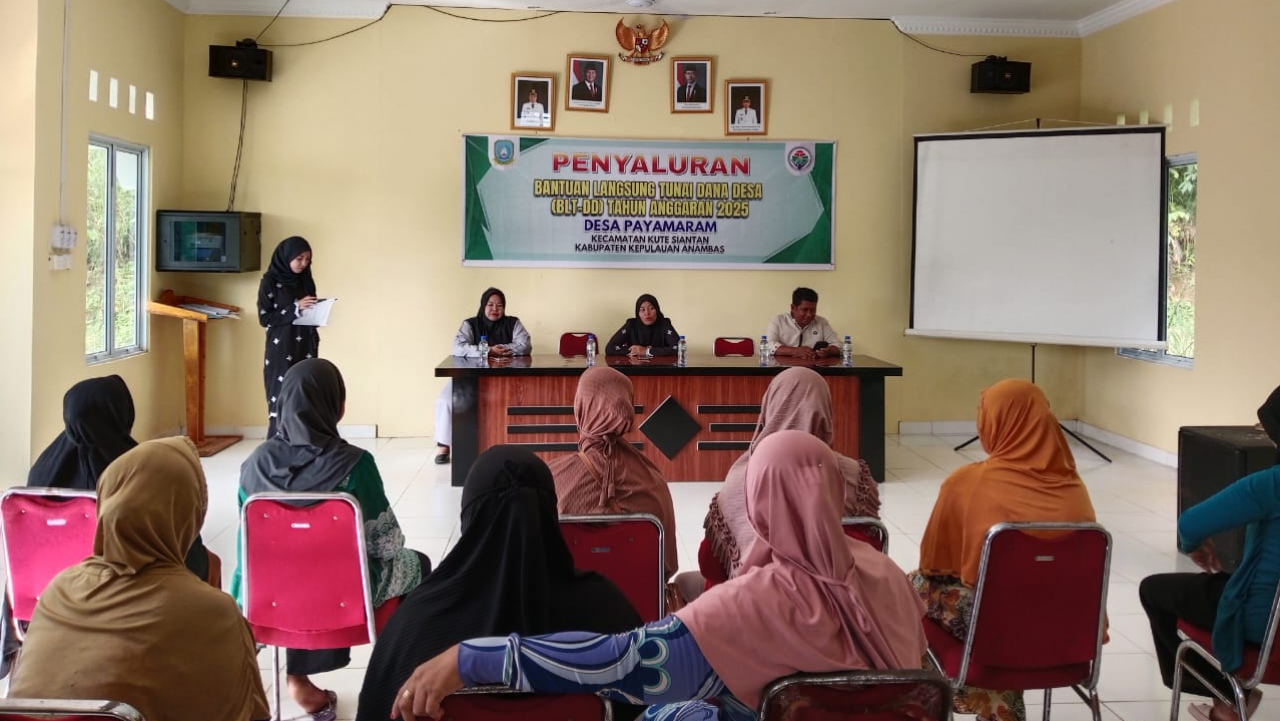 PENYALURAN BLT DD BULAN JUNI 2025