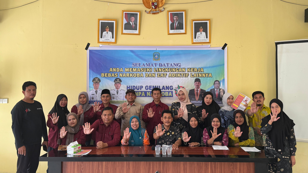 SOSIALIASI BAHAYA NARKOBA DI LINGKUNGAN APARATUR DES