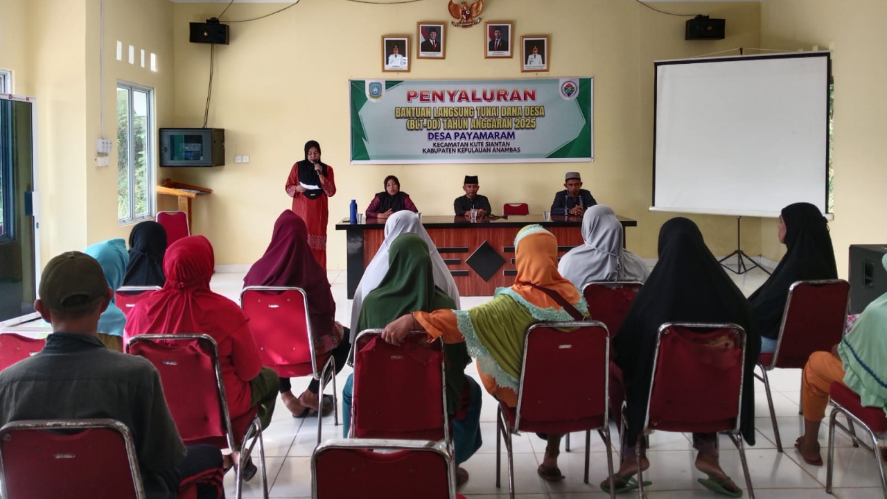 PENYALURAN BLT DD BULAN AGUSTUS 2025
