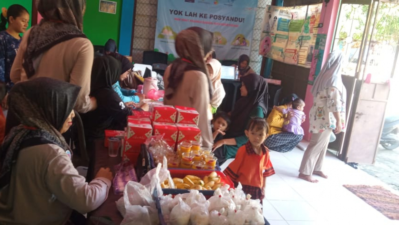 KEGIATAN RUTINITAS POSYANDU DESA PAYAMARAM