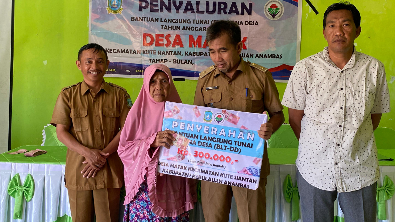 PENYALURAN BLT (BANTUAN LANGSUNG TUNAI)  DD BULAN NOVEMBER