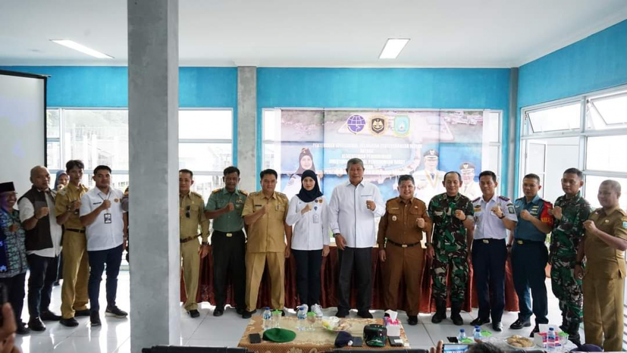 Serah Terima Pelabuhan Roro Matak