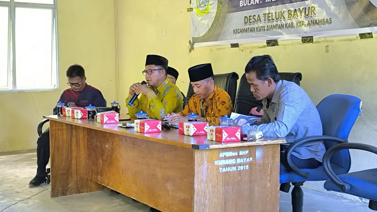 Desa Teluk Bayur Gelar Sosialisasi Pembentukan Koperasi Merah Putih, Warga Diminta Aktif Berpartisipasi