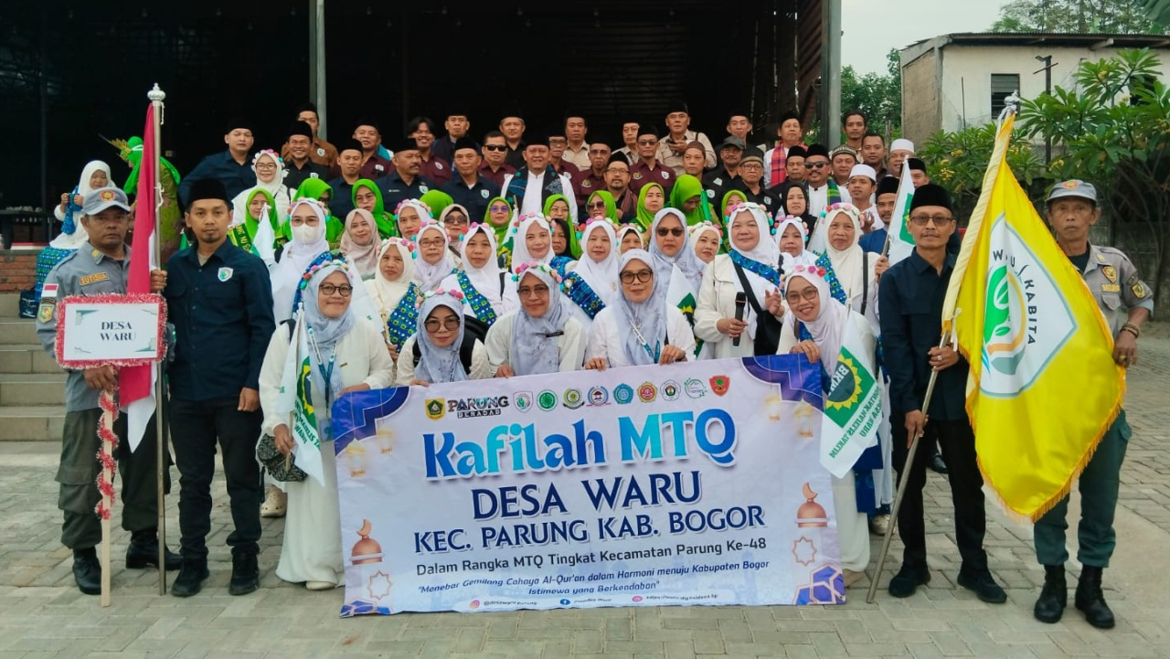 Desa Waru Raih Tiga Juara di MTQ ke 48 Kecamatan Parung