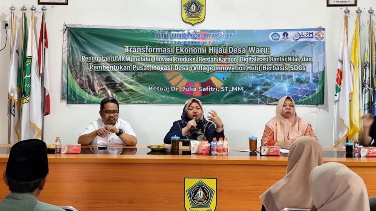 Sosialisasi Program PKM Nasional EQUITY di Desa Waru