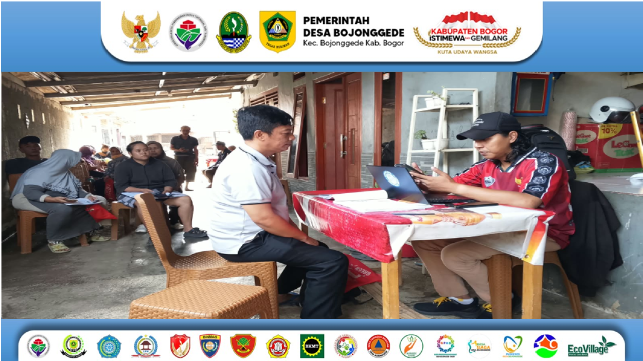 Pemdes Bojonggede Jemput Bola Pelayanan Aktivasi IKD