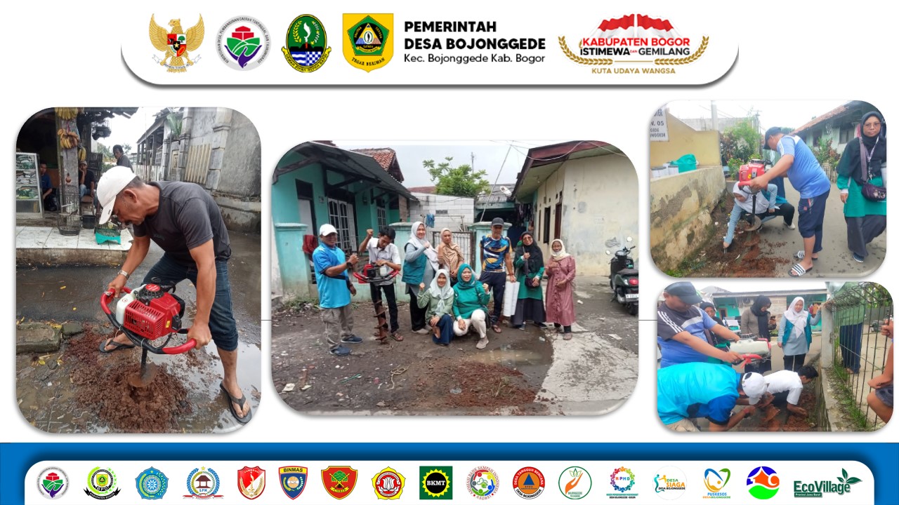 Biopori Kerenkan Kampung Setu: Solusi Banjir & Lingkungan