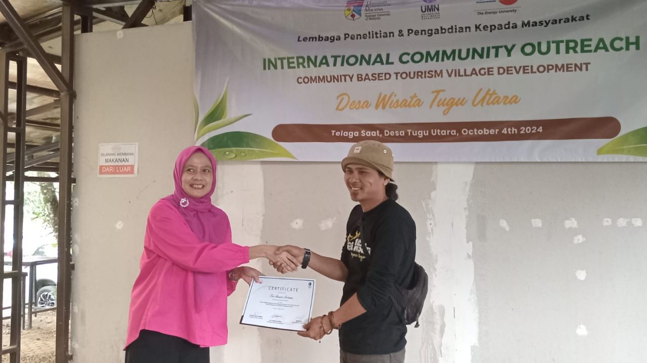 Kolaborasi Desa Wisata Tugu Utara dengan UMN dan Uniten Malaysia