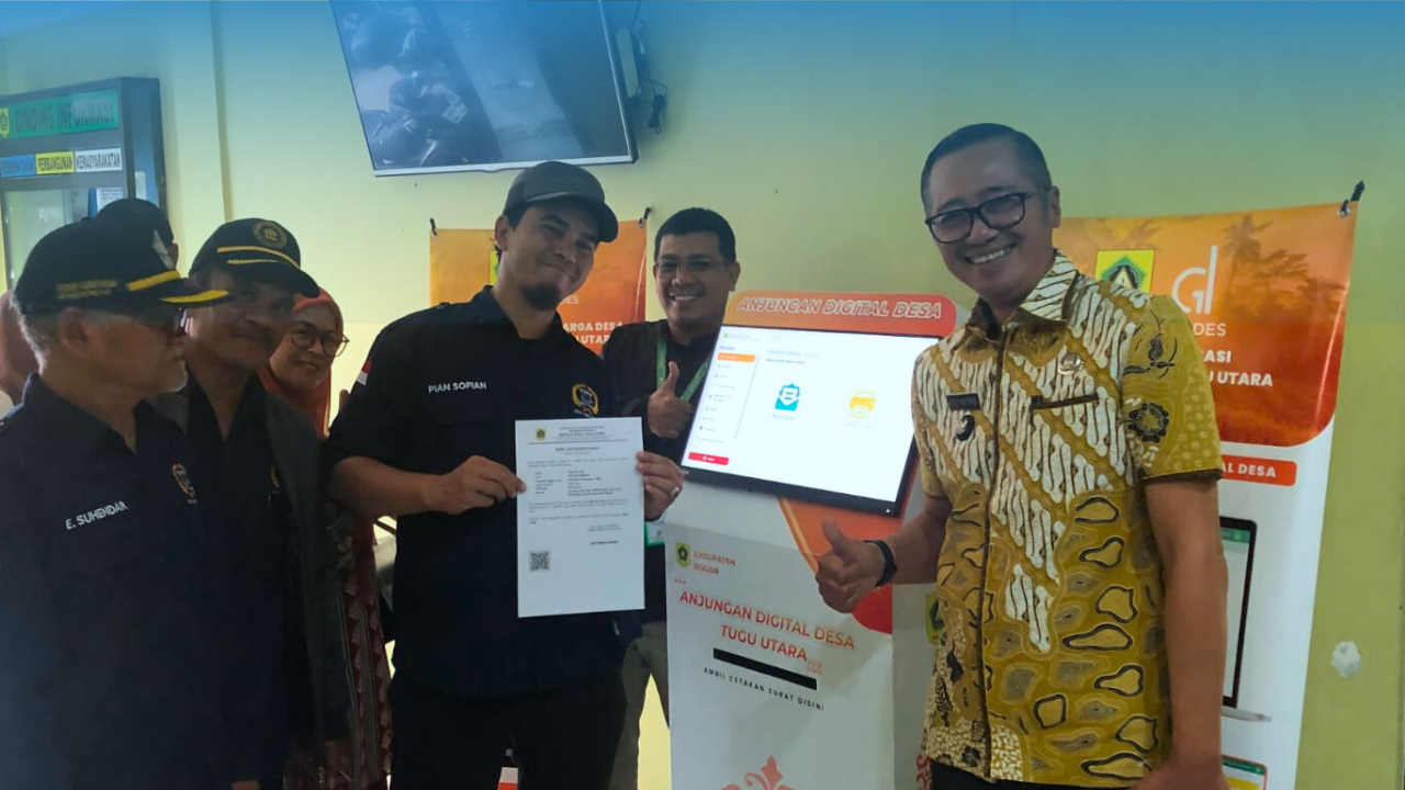 Digitalisasi Pelayanan Desa: Tugu Utara Hadirkan Anjungan Digital Desa untuk Warga