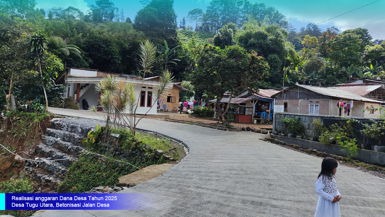 BETONISASI JALAN DI DESA TUGU UTARA: WUJUD NYATA PEMANFAATAN DANA DESA TAHUN 2025