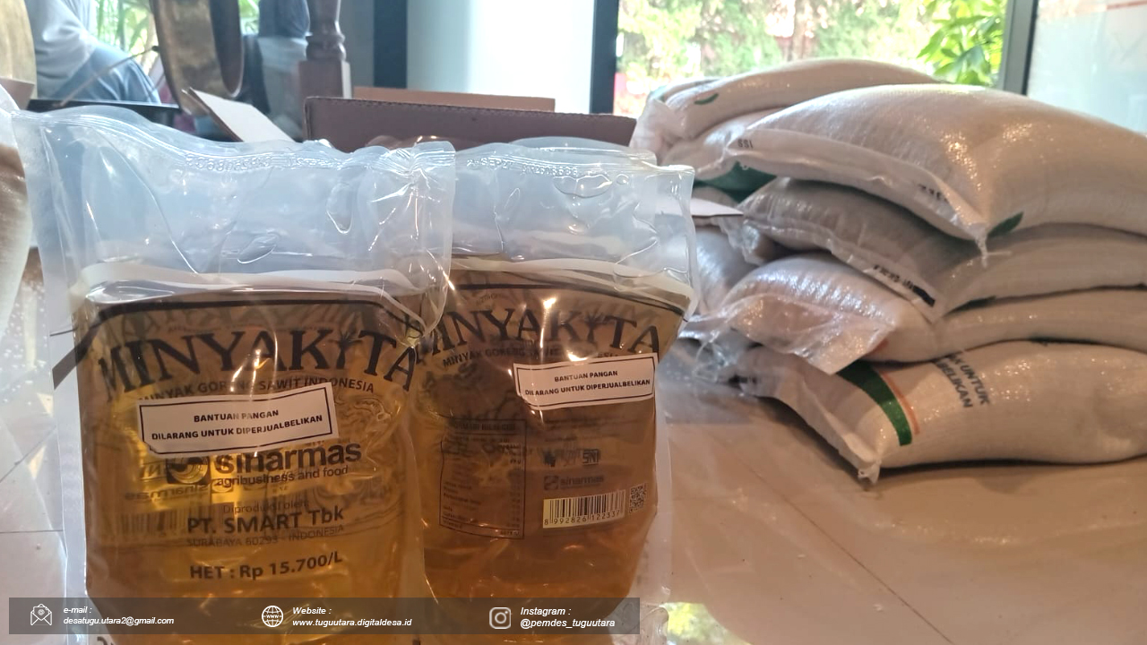 Pemdes Tugu Utara Distribusikan 1.614 Bantuan Pangan kepada Warga