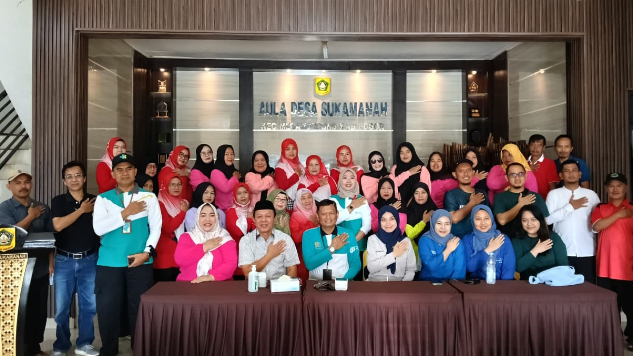 Gelar Saba Desa di Sukamanah, RSPG Cisarua Edukasi PHBS dan Layani Pemeriksaan Kesehatan Dini