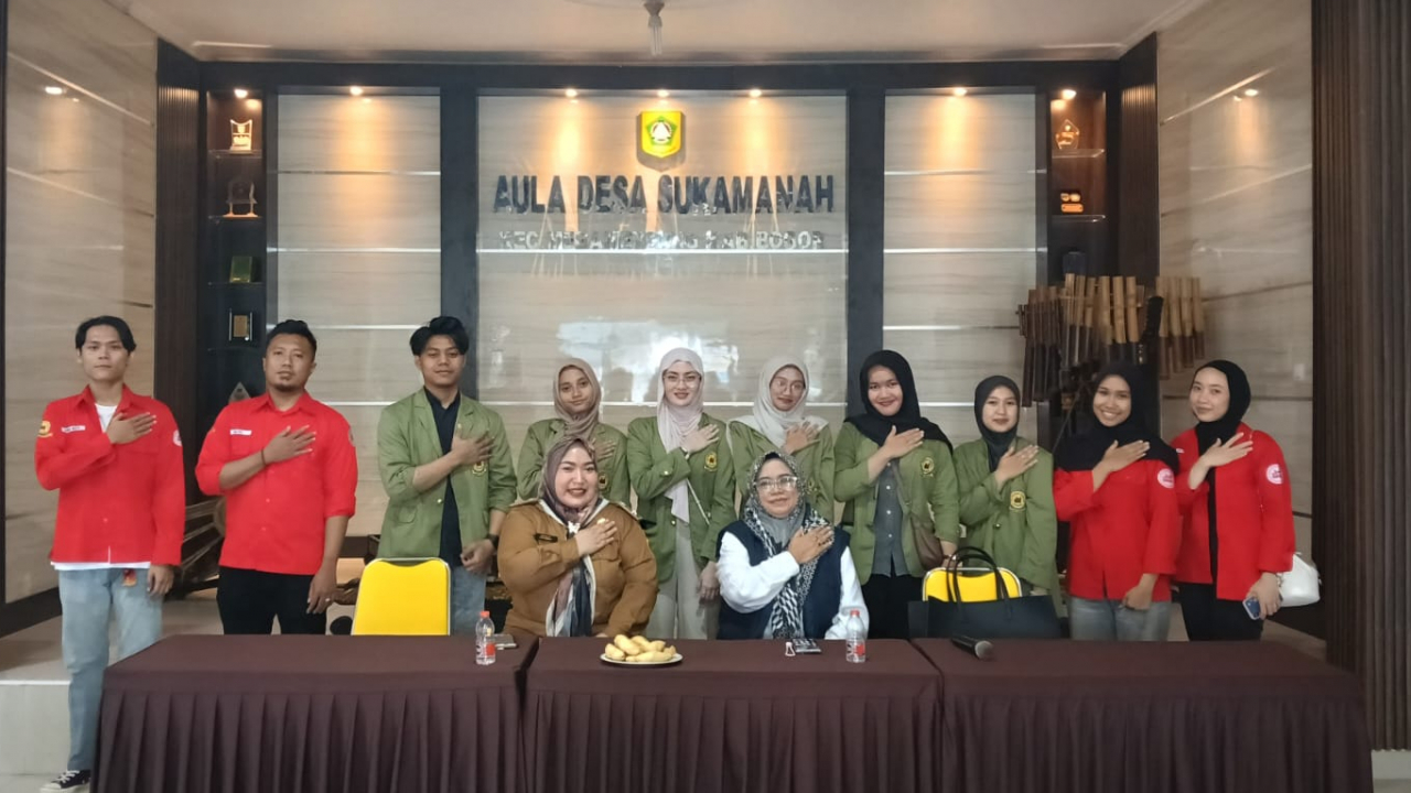 Desa Sukamanah Sambut Hangat Mahasiswa KKN Unida Bogor